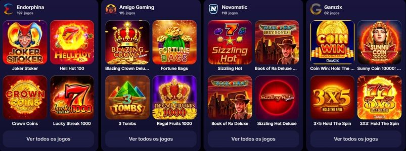 Jogos de casino NV