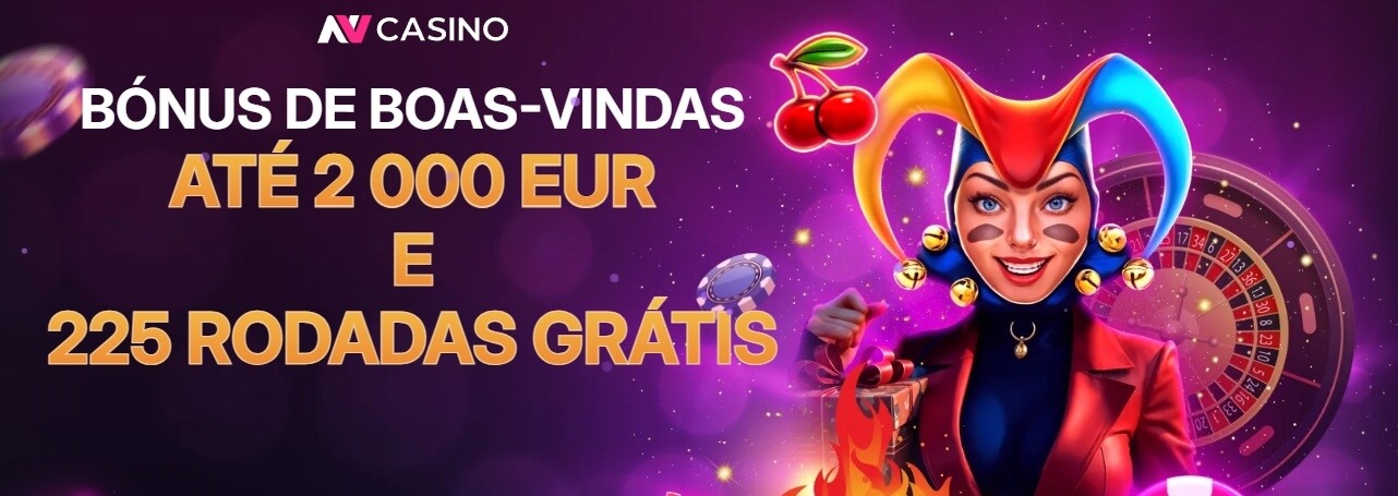 Bónus de boas-vindas do casino NV