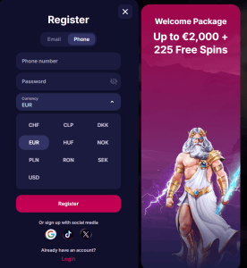 nvcasino login